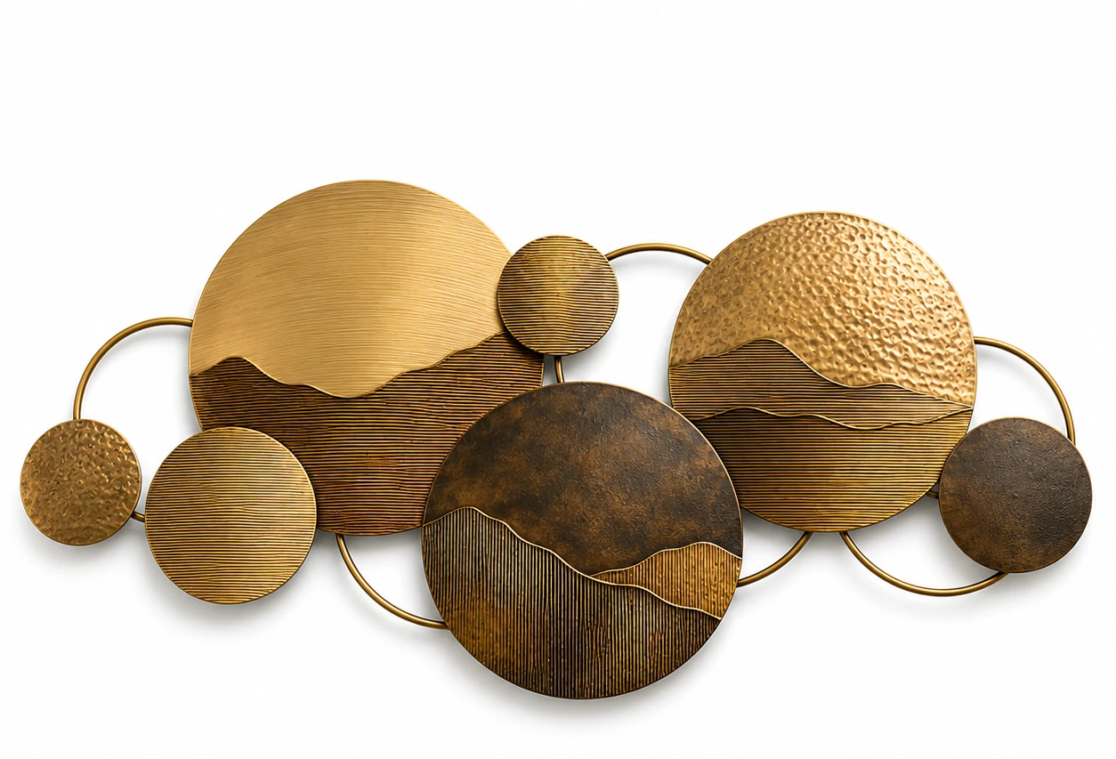 Golden Horizon (WA-004) — official IndiArt decorative wall art