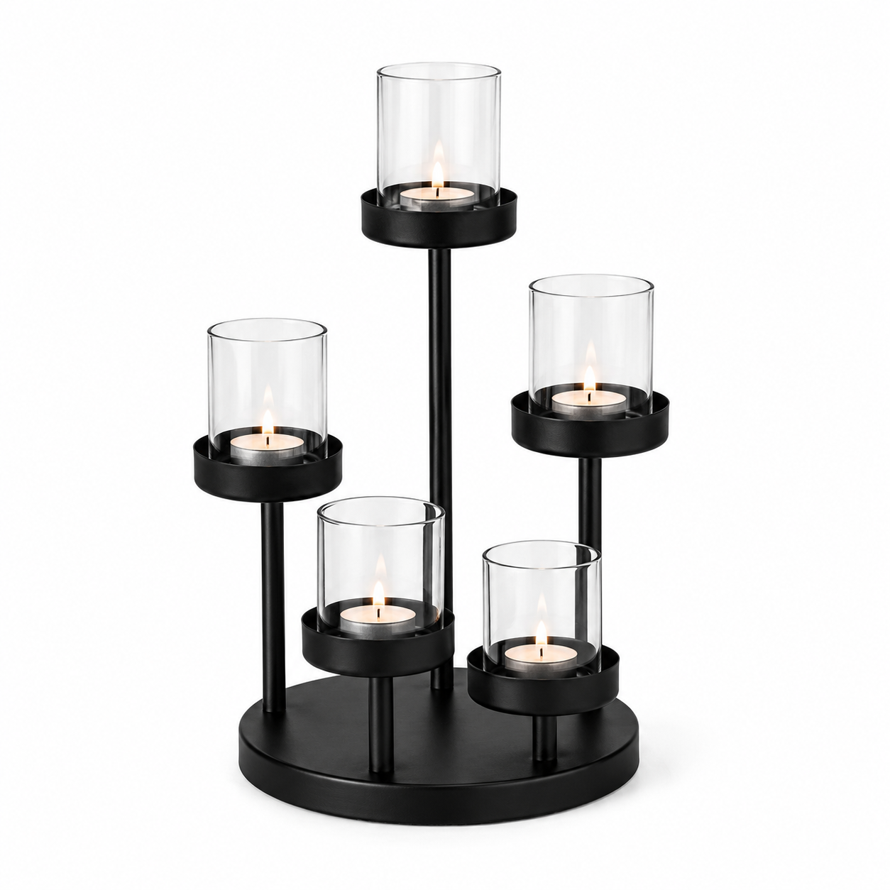 Heritage Candle Set (CH-006) — handcrafted candle holder by IndiArt