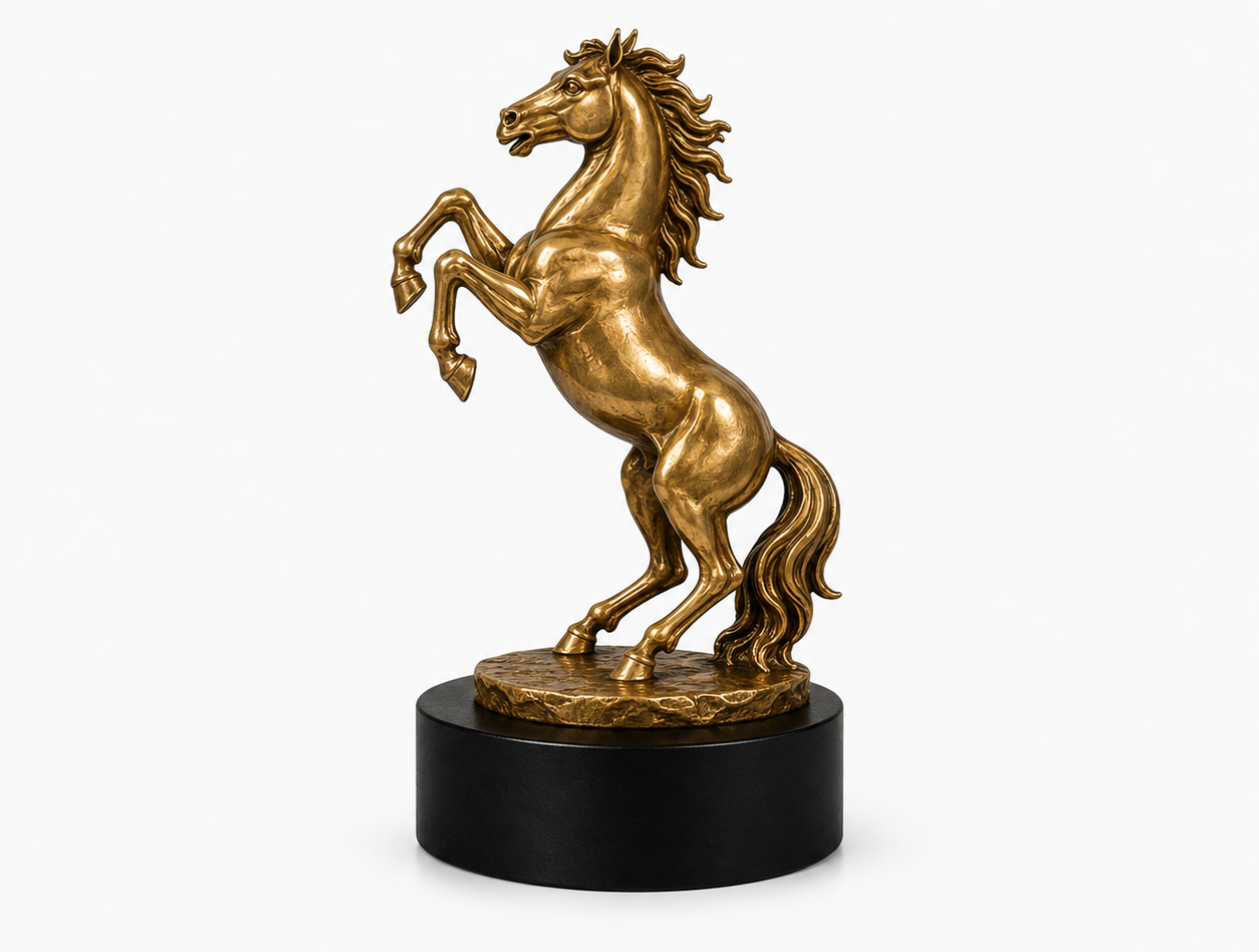 Horse Spirit Sculpture (SC-002) — official IndiArt decorative sculpture