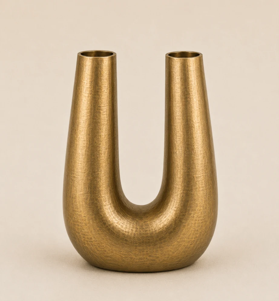 U Cut Vase (VA-009) — official IndiArt decorative vase