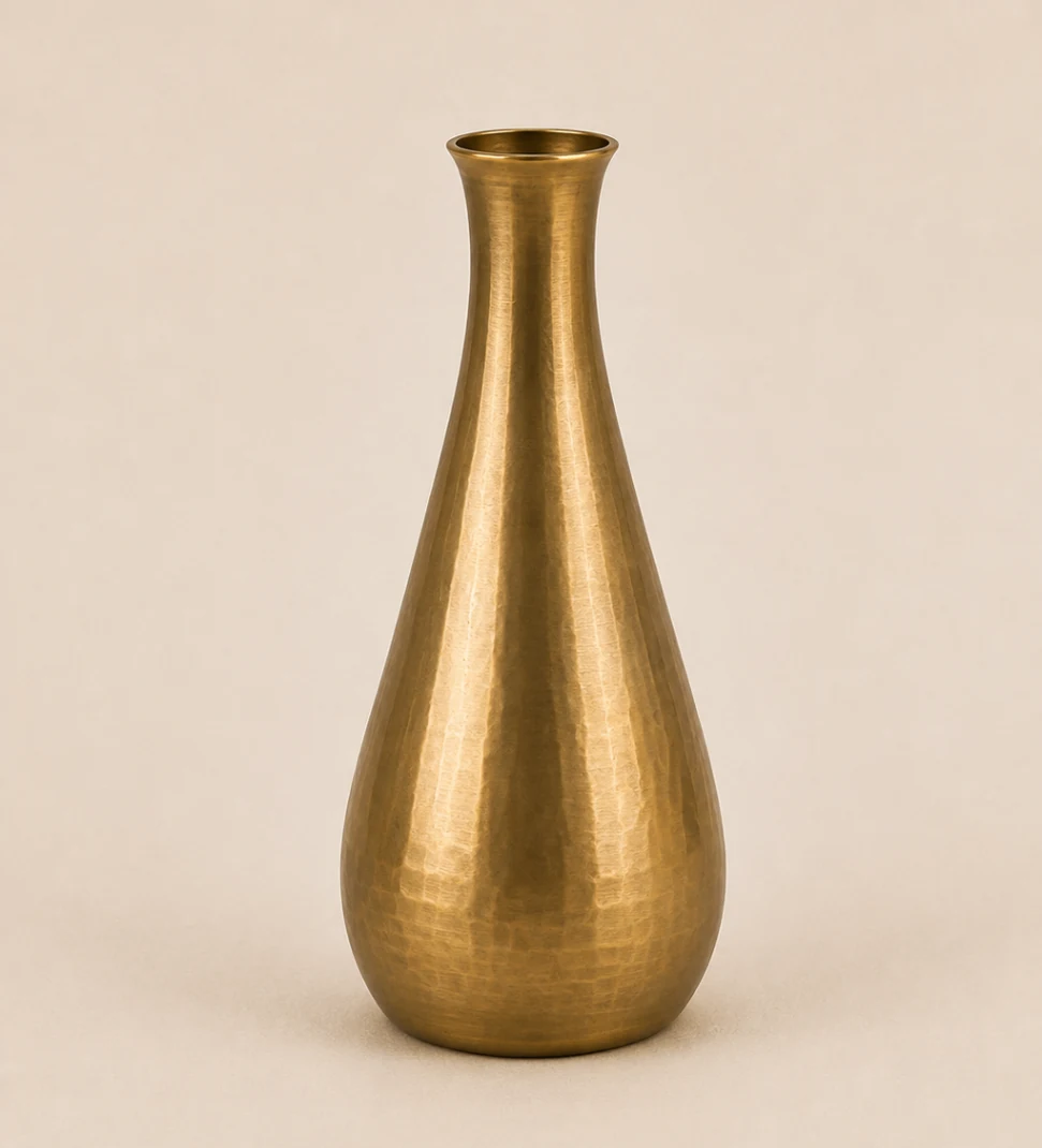 Slender Drop Vase (VA-010) — official IndiArt decorative vase